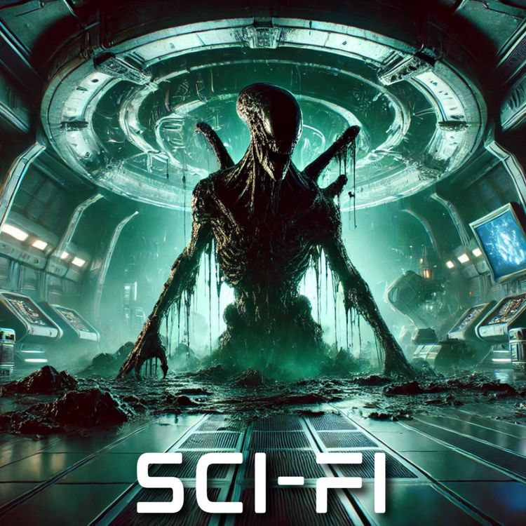 cover art for We Boarded A Spaceship Of Horrors. SCP-106, The Corroder, Was Waiting | Sci-Fi Creepypasta