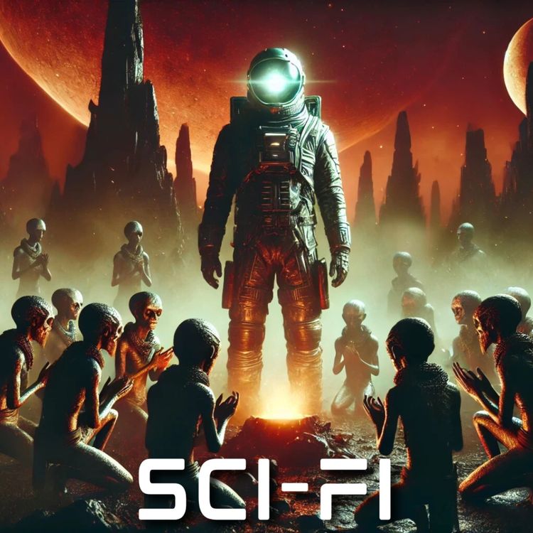 cover art for I Was Worshipped As A God On A Dying Planet | Sci-Fi Creepypasta