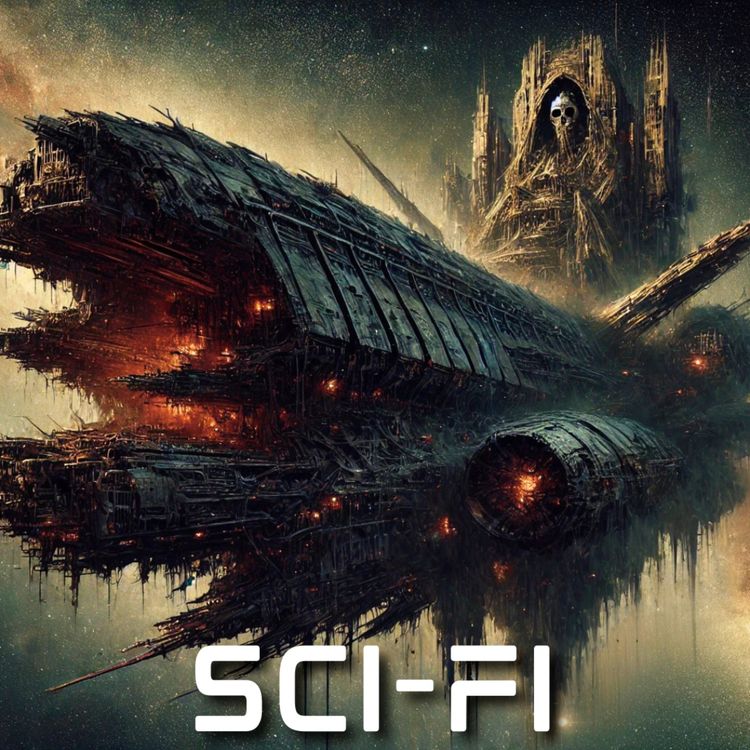 cover art for I Am the Ferryman of a Starship That Burns Souls for Fuel | Sci-Fi Creepypasta