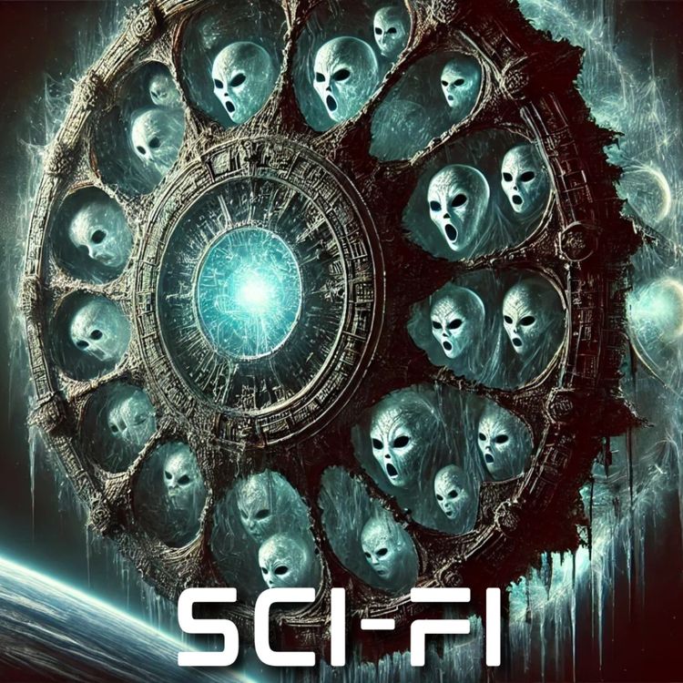 cover art for We Found an Artifact Orbiting Earth. It Carried Minds of an Entire Civilization | Sci-Fi Creepypasta