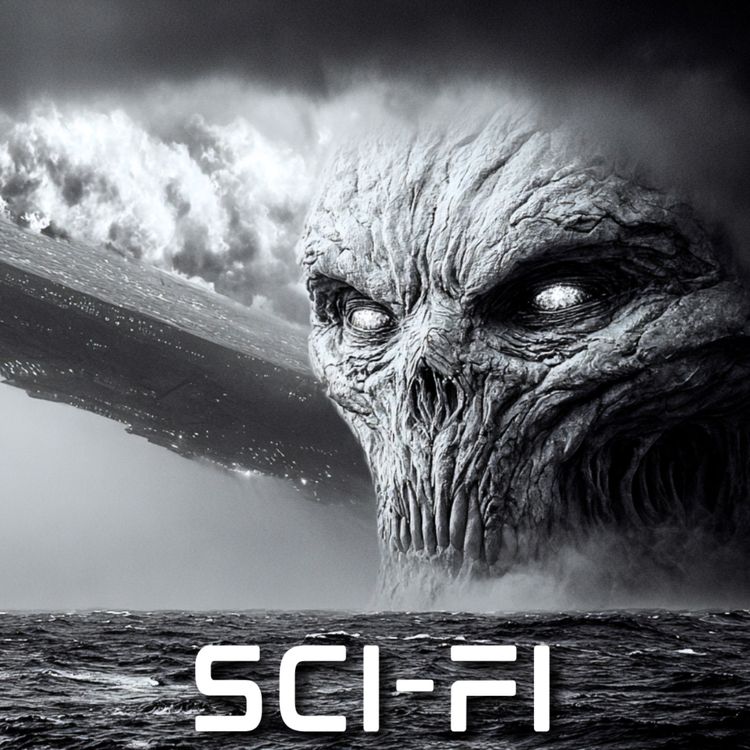 cover art for An Alien Vessel Landed In The Atlantic. Then, The Impossible Happened | Sci-Fi Creepypasta