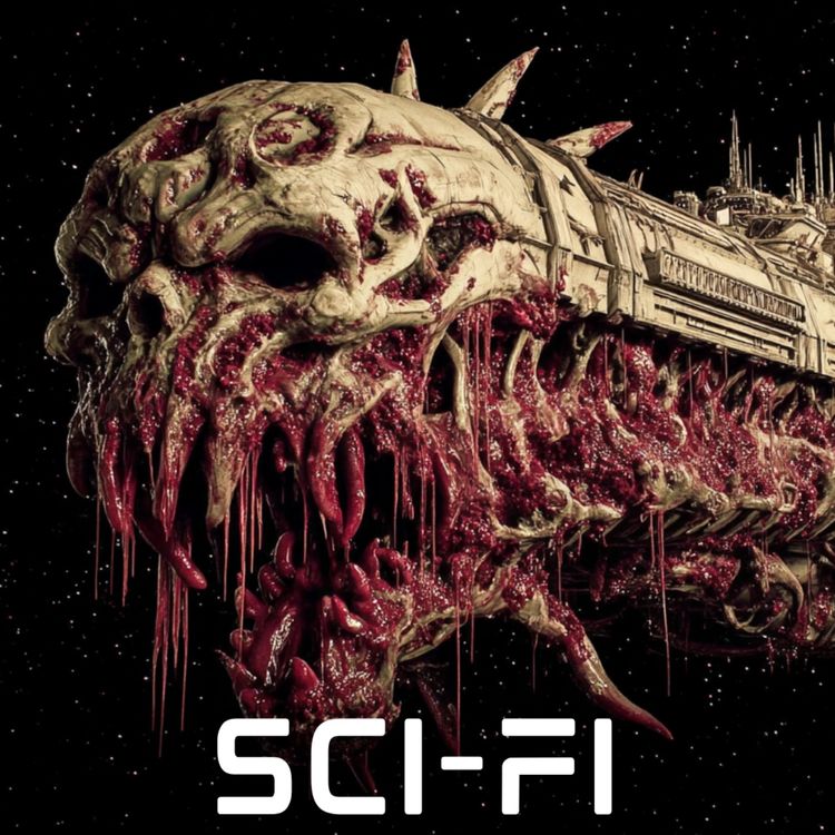 cover art for We Found A Lost Ark Ship In Deep Space. Every Passenger Is A Different Stage Of Human Evolution