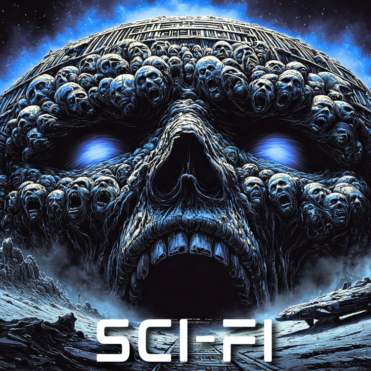 cover art for The Moon Colony Went Silent. We Found Everyone Frozen Mid Scream, But Still Breathing | Sci-Fi