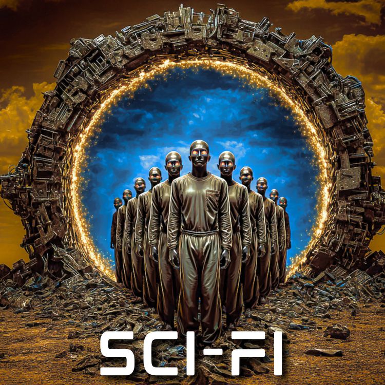 cover art for I Guard The Time Displaced Camp. They Keep Arriving Wearing My Face | Sci-Fi Creepypasta