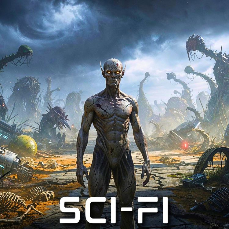 cover art for We Live On A Planet Where Evolution Runs Backward | Sci-Fi Creepypasta