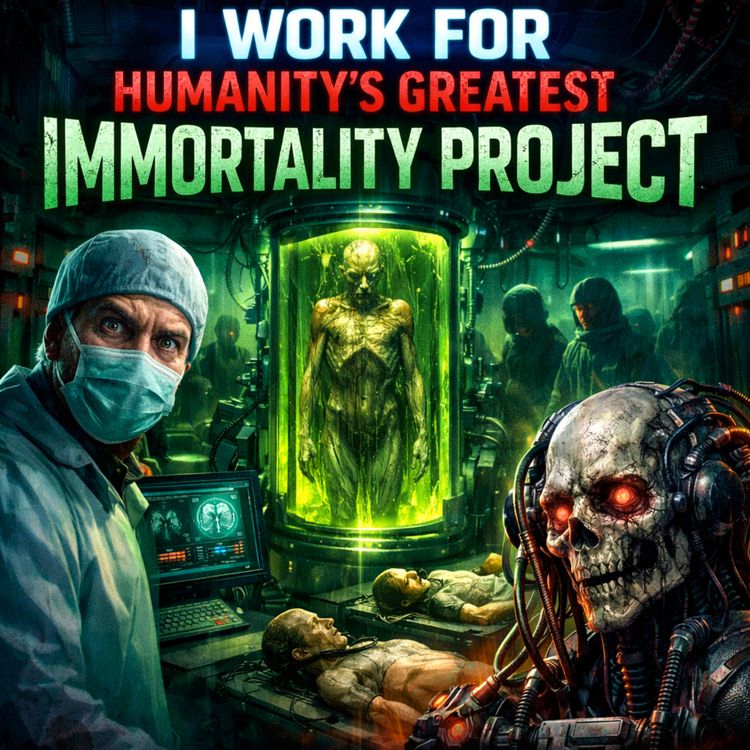 cover art for I Work For Humanity's Greatest Immortality Project | Sci-Fi