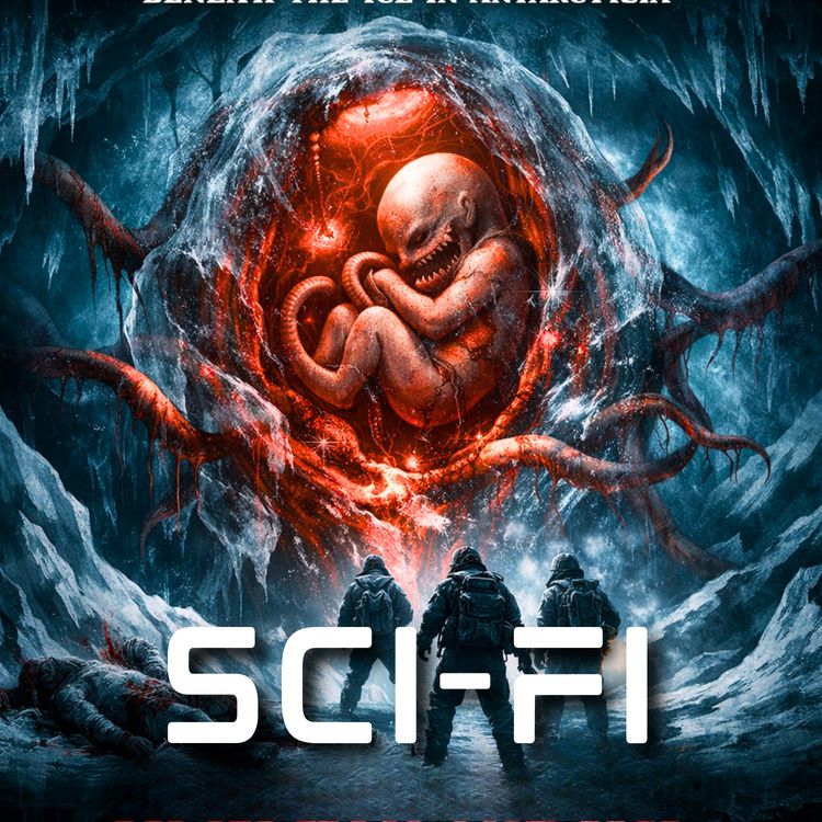 cover art for We Found A Living Extraterrestrial Womb Beneath The Ice In Antarctica | Sci-Fi