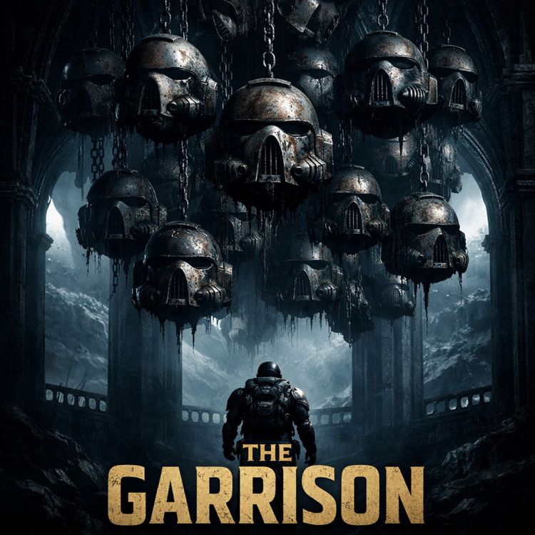 cover art for Space Marine Battalion Garrisoned A Floating Cathedral In Deep Space | Sci-Fi Creepypasta Story