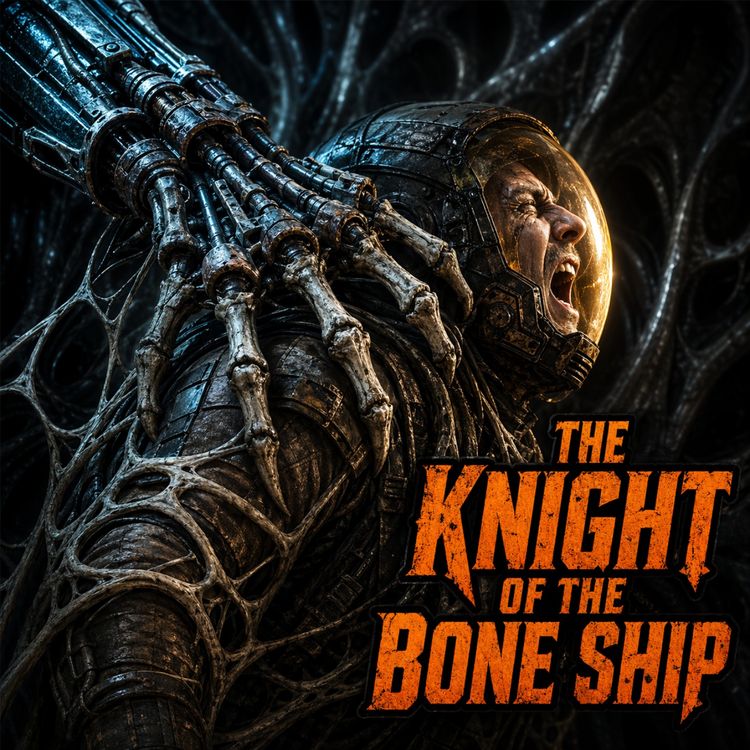 cover art for The Bone Ship: Trapped Inside A Living Mausoleum | Sci-Fi Creepypasta Story