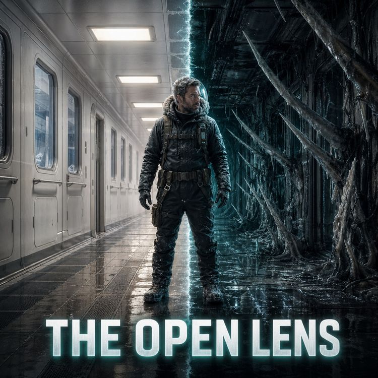 cover art for A Secret Antarctic Lab Can See 10 Seconds Into A Terrifying Future | Sci-Fi Story