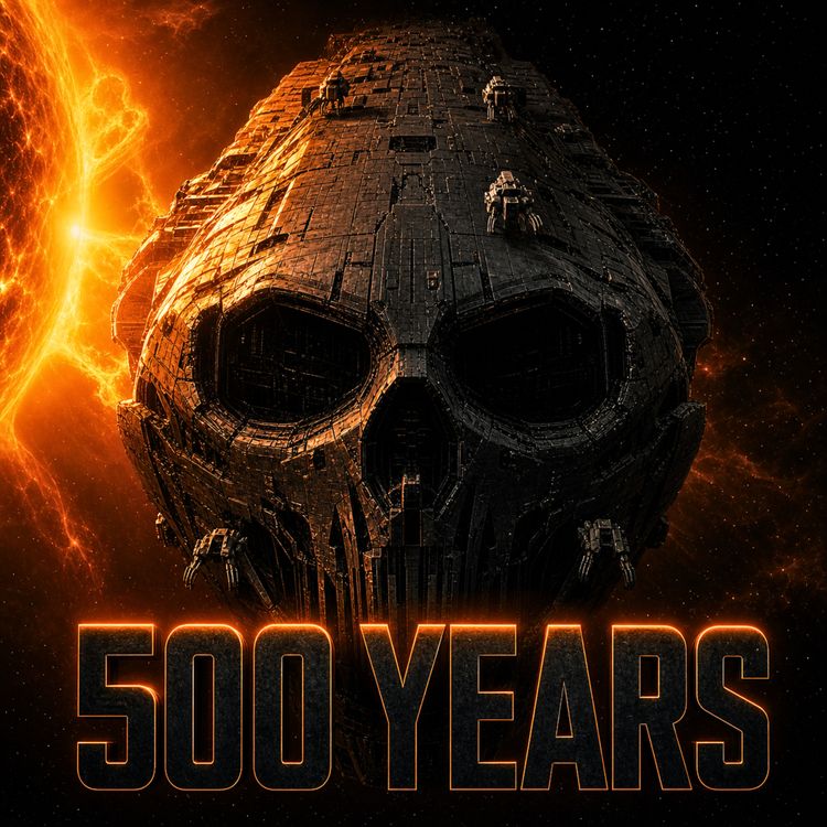 cover art for Drowned In Space: The Secret Of The 500-Year Voyage | Sci-Fi