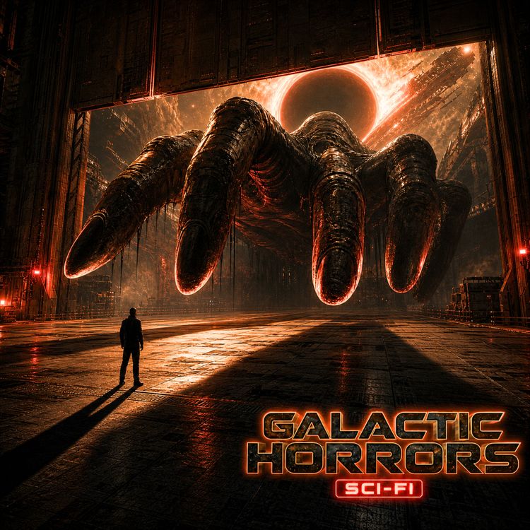 cover art for I Work At A Deep Space Singularity Station. Something Massive Is Crawling Out Of Our Black Hole