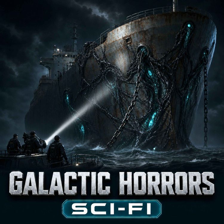 cover art for I Negotiated With A Monstrous Entity On A Quarantined Cargo Ship. It’s Using The Crew As A Living Brain