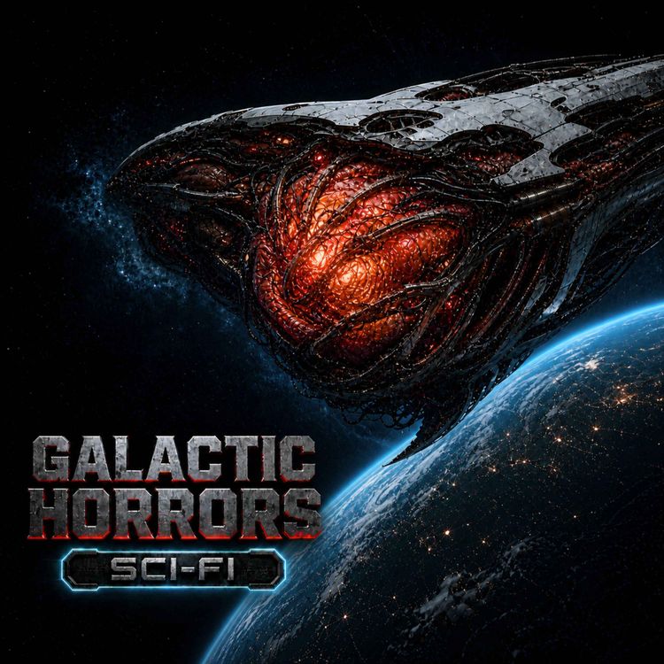 cover art for Humanity Tested Its First FTL Drive. The Ship Returned As A Living Nightmare