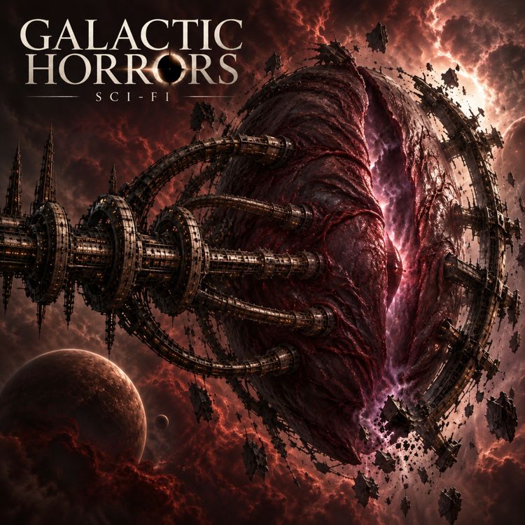 cover art for We Boarded A Classified Space Station That Fed Its Crew To A Cosmic Horror