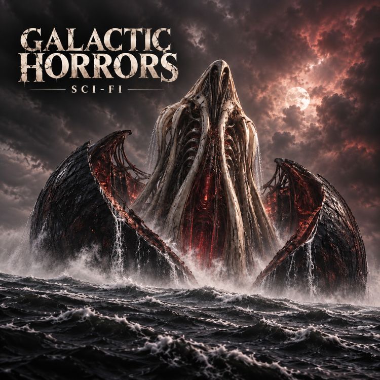 cover art for Forty Years Ago, Something Fell In The Pacific. Now Earth Is A Biomechanical Hell