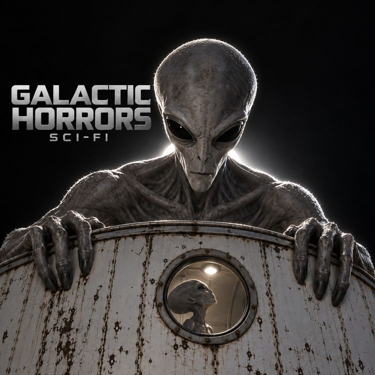cover art for A Living Alien Toured With Our Carnival For Years. Then One Night, The Visitors Came