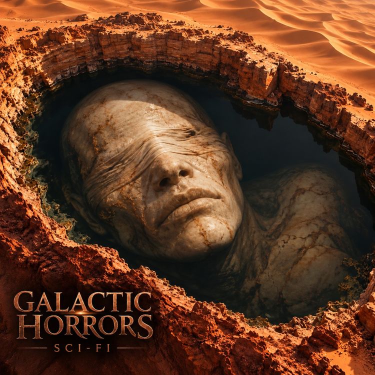 cover art for We Drilled Into A Lake Buried Under The Uzbek Desert. Something Has Been Waiting There Since 1977