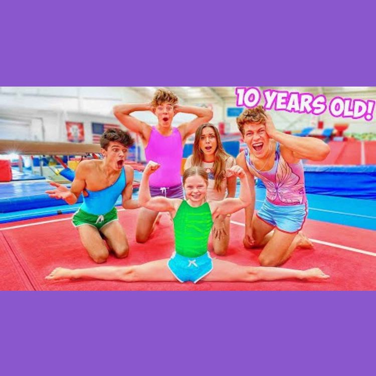 cover art for KIDS VS ADULTS EXTREME GYMNASTICS CHALLENGE!