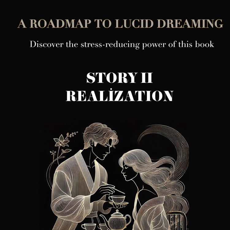 cover art for Bedtime Story • Fall Asleep in 5 Min with The “ Realization” Story from the Book “A Roadmap to Lucid Dreaming”