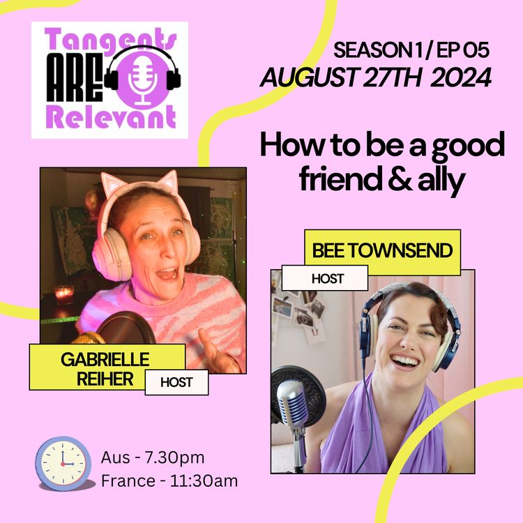 cover art for How to be a good friend & ally