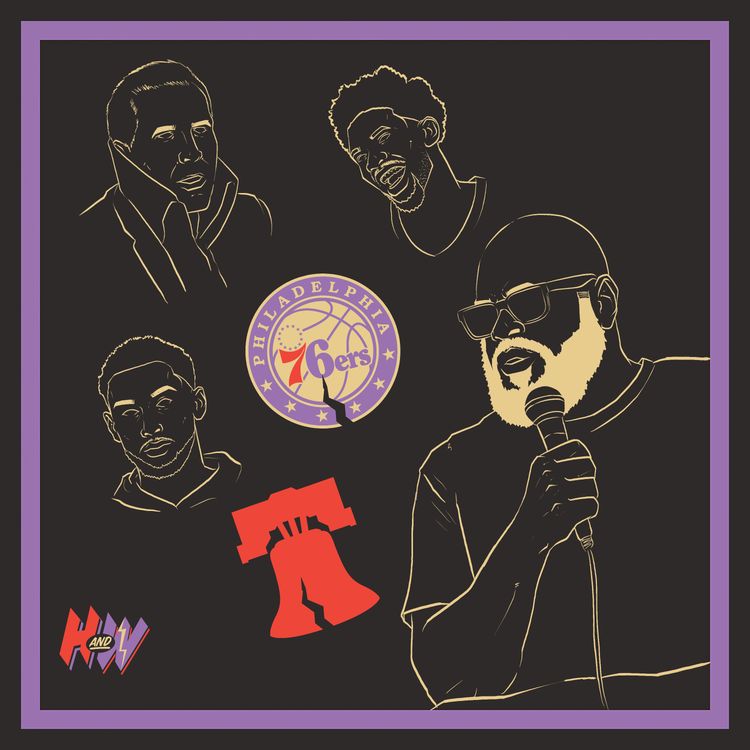 cover art for The Craziest Moments of “The Process” Sixers Era w/ Keith Pompey