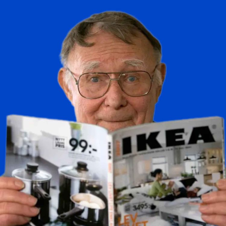 cover art for #28 Ingvar Kamprad, IKEA | صبورترین کارآفرین تاریخ