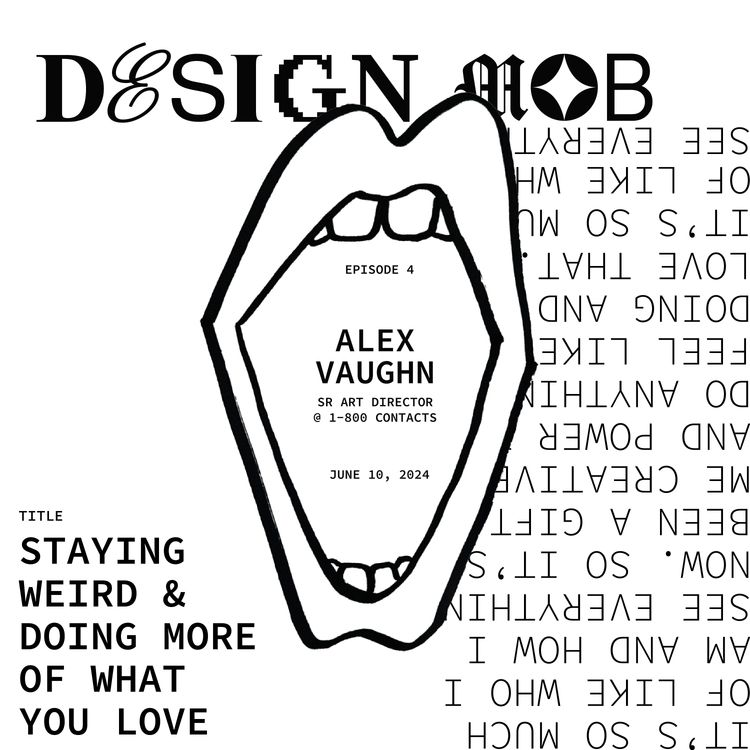 cover art for 004: Staying weird and doing more of what you love