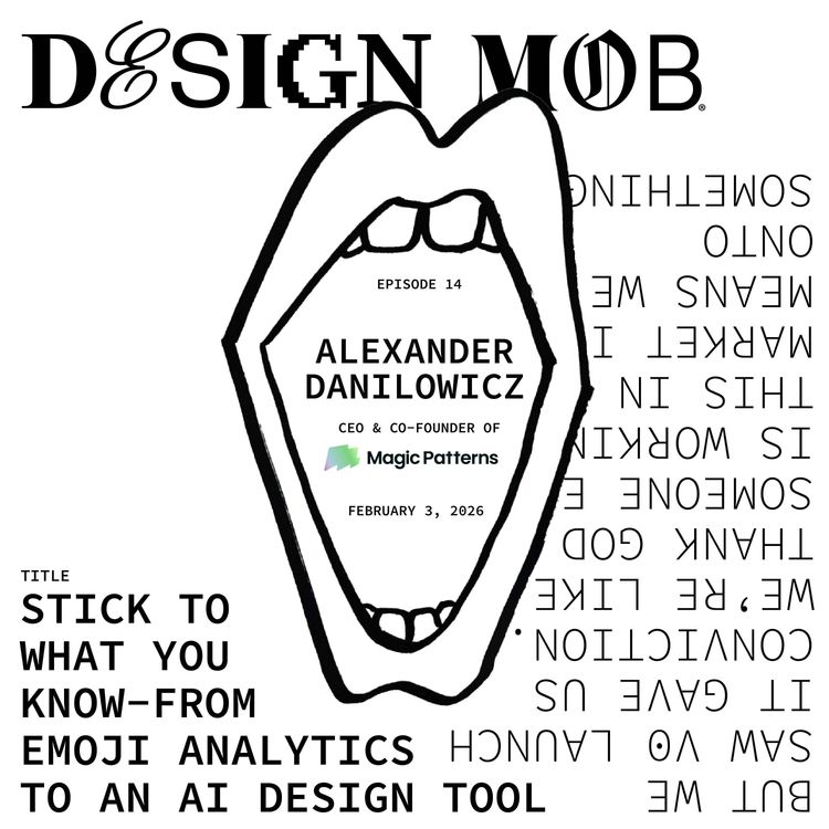 cover art for 014: Stick to what you know – from emoji analytics to AI design tools