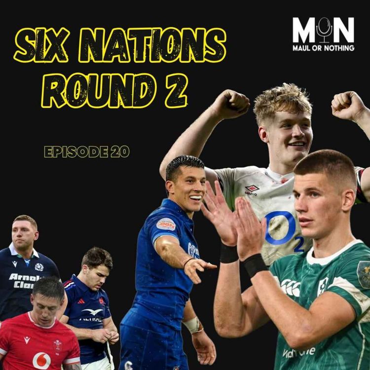 cover art for England are Back! France Tamed at Twickenham + Ireland Grand Slam Incoming