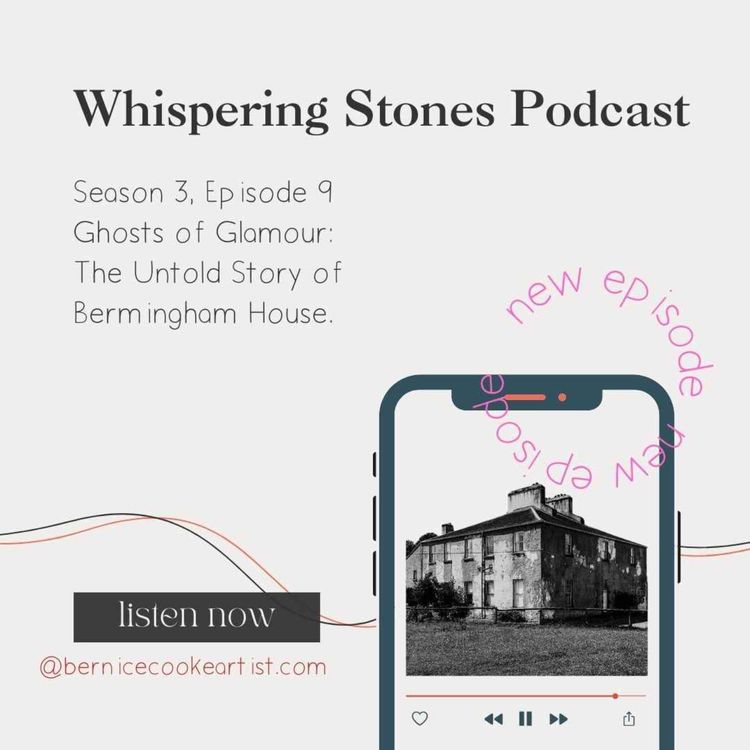 cover art for Ghosts of Glamour: The Untold Story of Bermingham House, Co. Galway