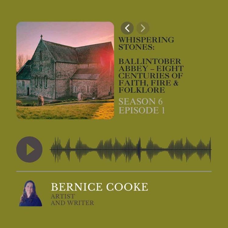 cover art for Whispering Stones: Ballintober Abbey – Eight Centuries of Faith, Fire & Folklore