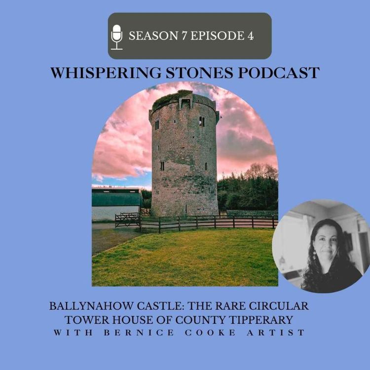 cover art for Ballynahow Castle: The Rare Circular Tower House of County Tipperary