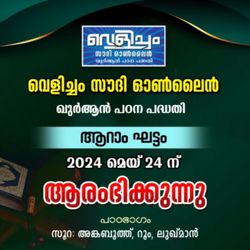 cover art for velicham saudi online - 6thphase