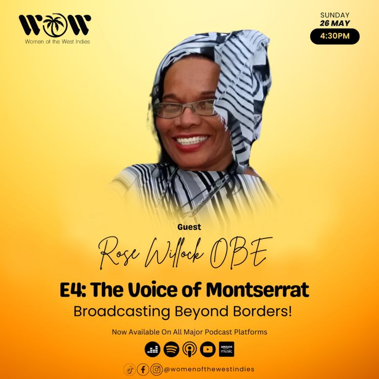 cover art for Rose Willock OBE: The Voice of Montserrat - Broadcasting Beyond Borders