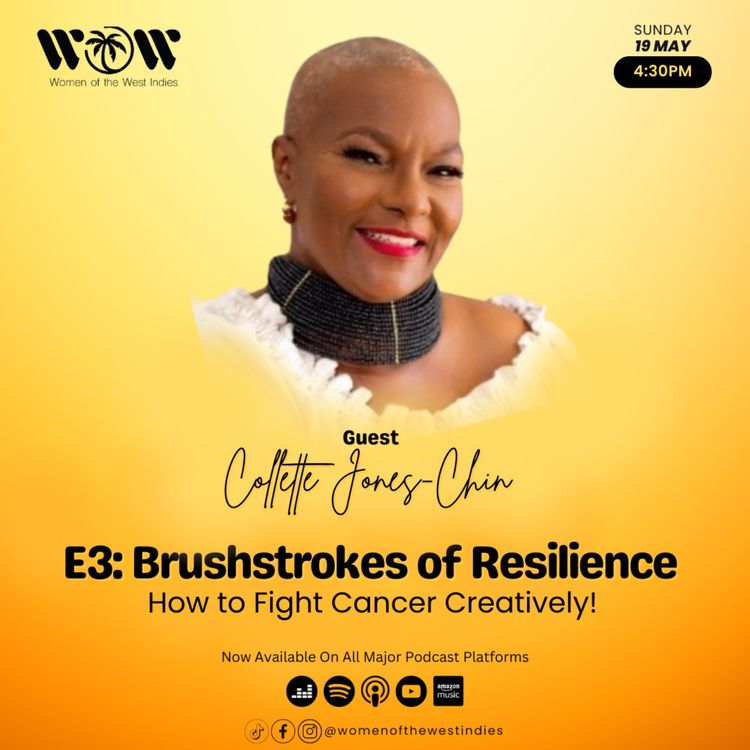 cover art for Collette Jones-Chin: Brushstrokes of Resilience - How to Fight Cancer Creatively