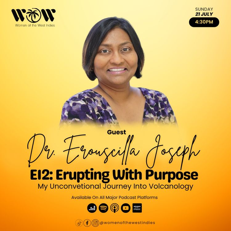 cover art for Dr. Erouscilla Joseph: Erupting With Purpose - My Unconventional Journey Into Volcanology