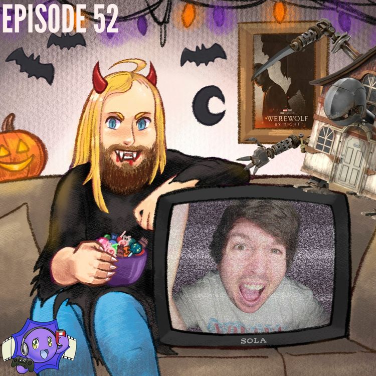 cover art for Episode 52 - SPØKELSESHUSET - Halloween Spesial