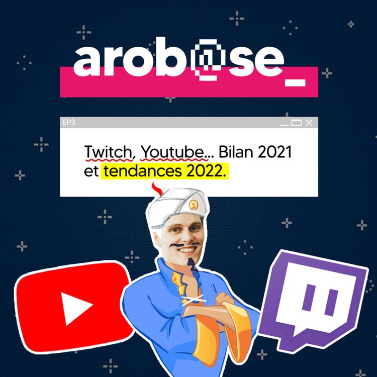 cover art for Youtube, Twitch... Bilan 2021 et Tendances 2022