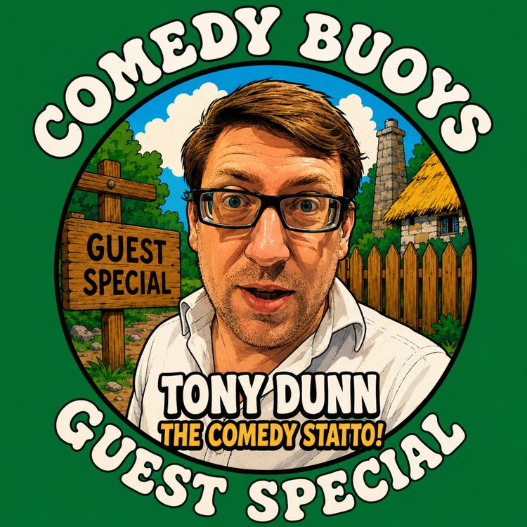 cover art for Guest Episode: Tony Dunn – Comedy Stats, Retro Legends & the Future of Live