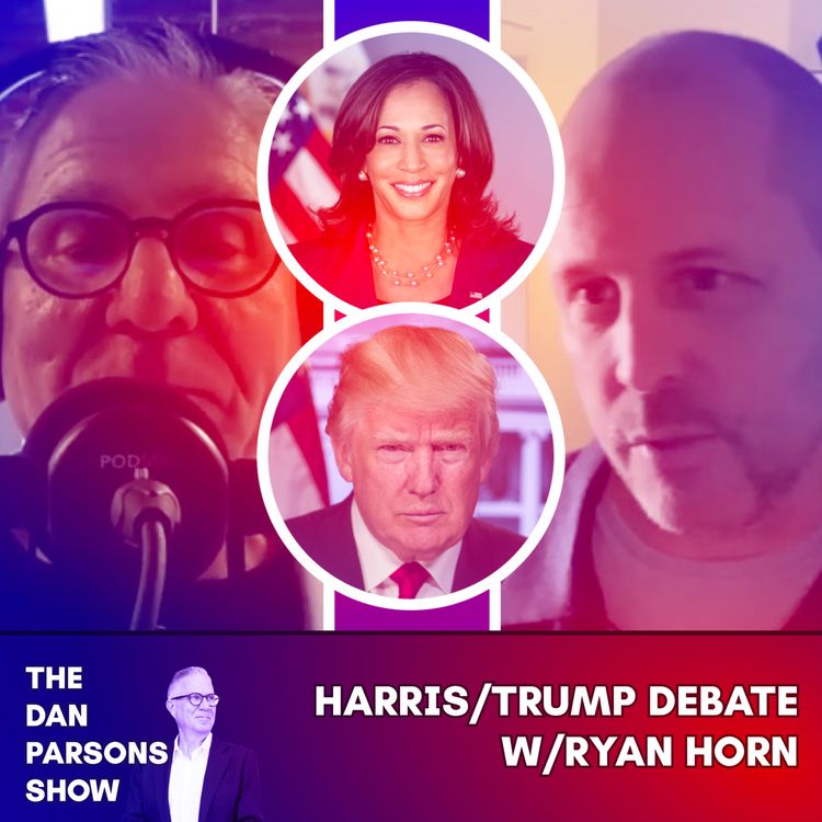 cover art for Harris/Trump debate w/Ryan Horn