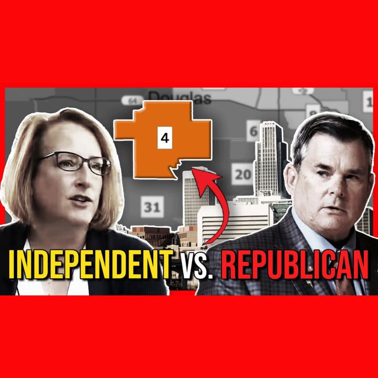 cover art for Independent Candidate SHAKES UP Competitive Nebraska Senate Race 