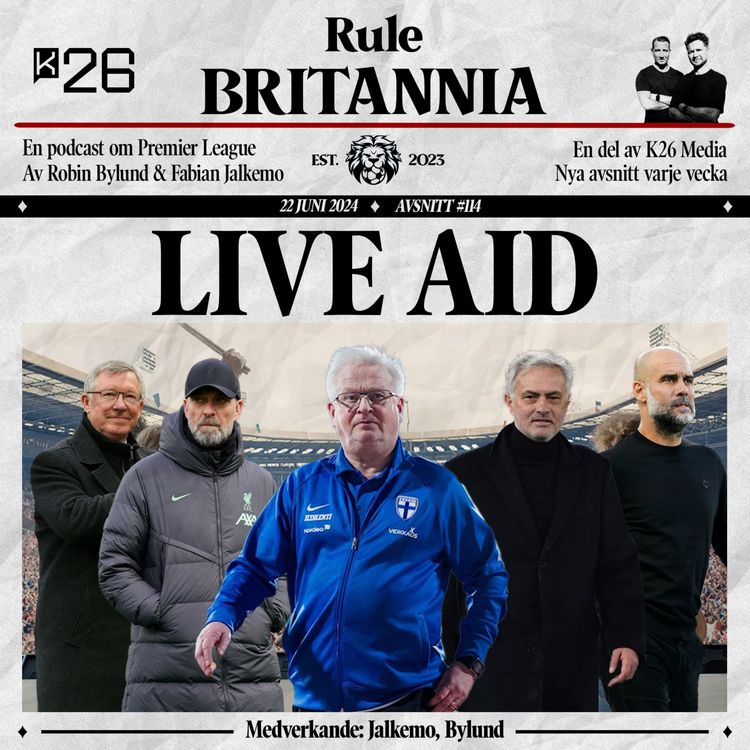 cover art for #114 Live Aid