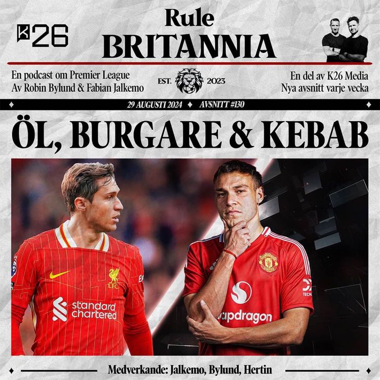 cover art for #130 Öl, burgare & kebab