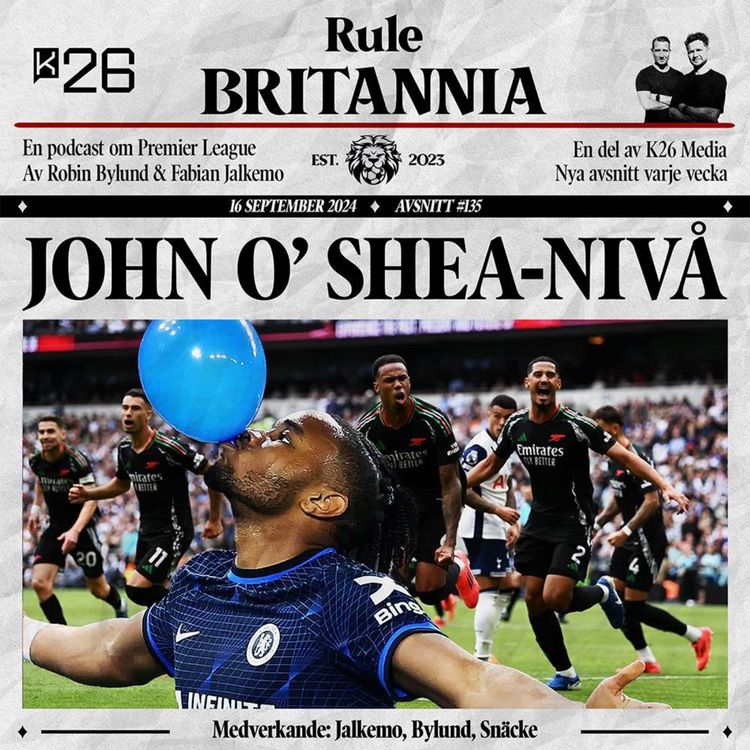 cover art for #135 John O'Shea-nivå