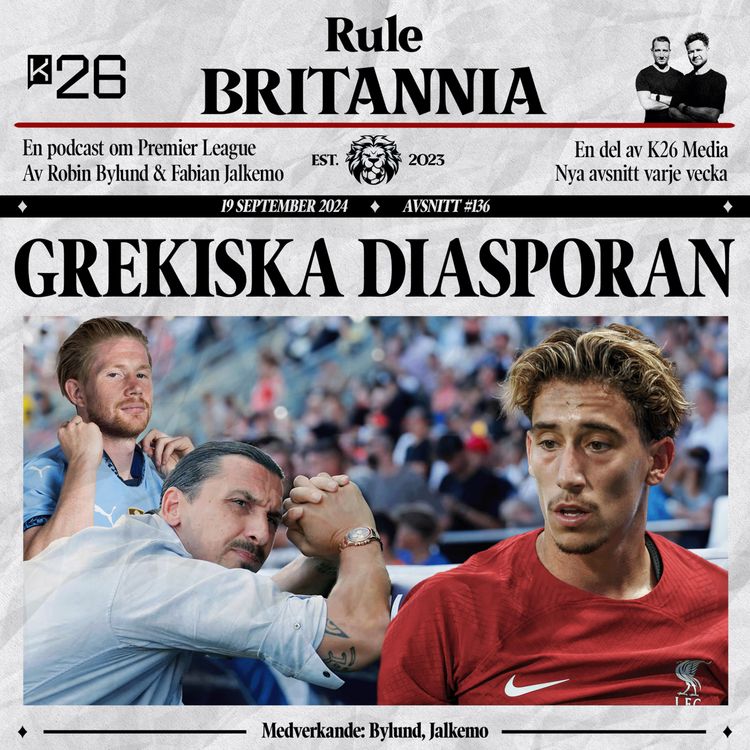 cover art for #136 Grekiska diasporan
