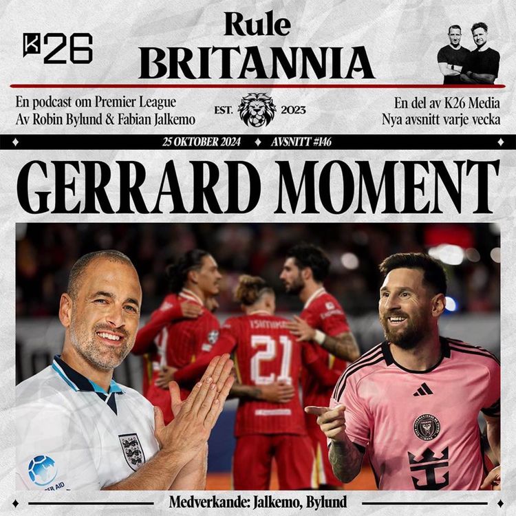 cover art for #146 Gerrard Moment