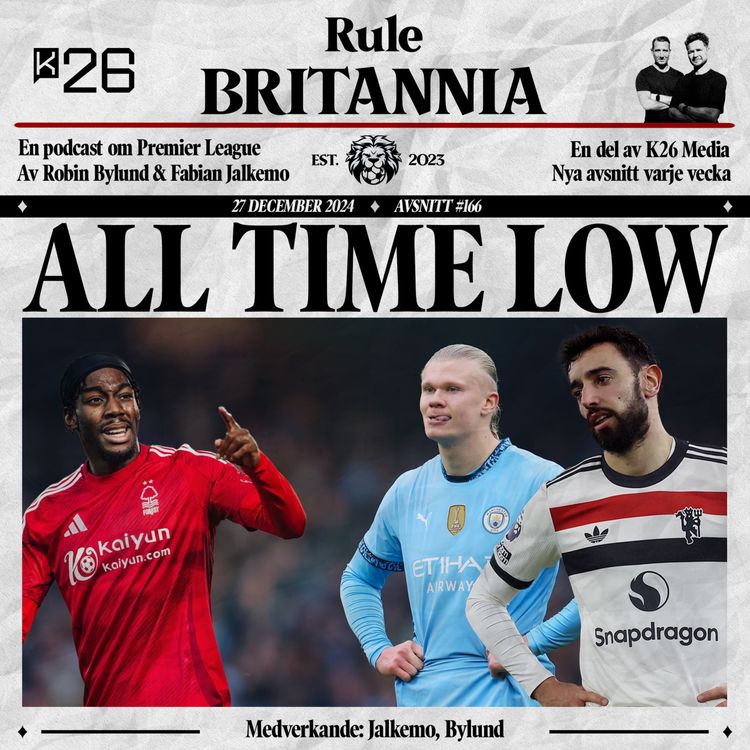 cover art for #166 All Time Low