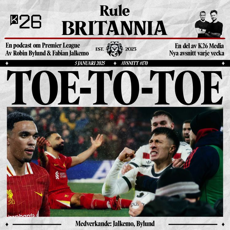 cover art for #170 Toe-To-Toe