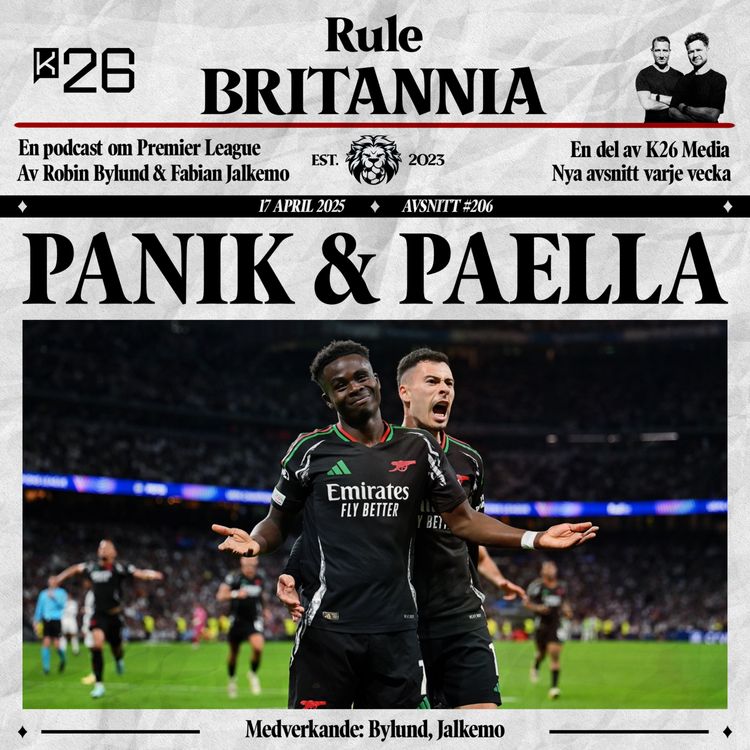cover art for #206 Panik & paella